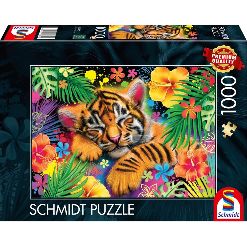 Schmidt Puzzle - Tiger-Welpe (1000)
