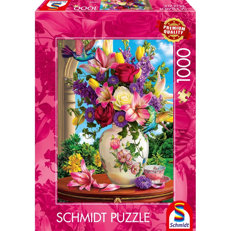 Schmidt Puzzle - Blumenvase (1000)