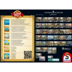Schmidt Puzzle - Thomas Kinkade, Winterliches Dorf (1000)