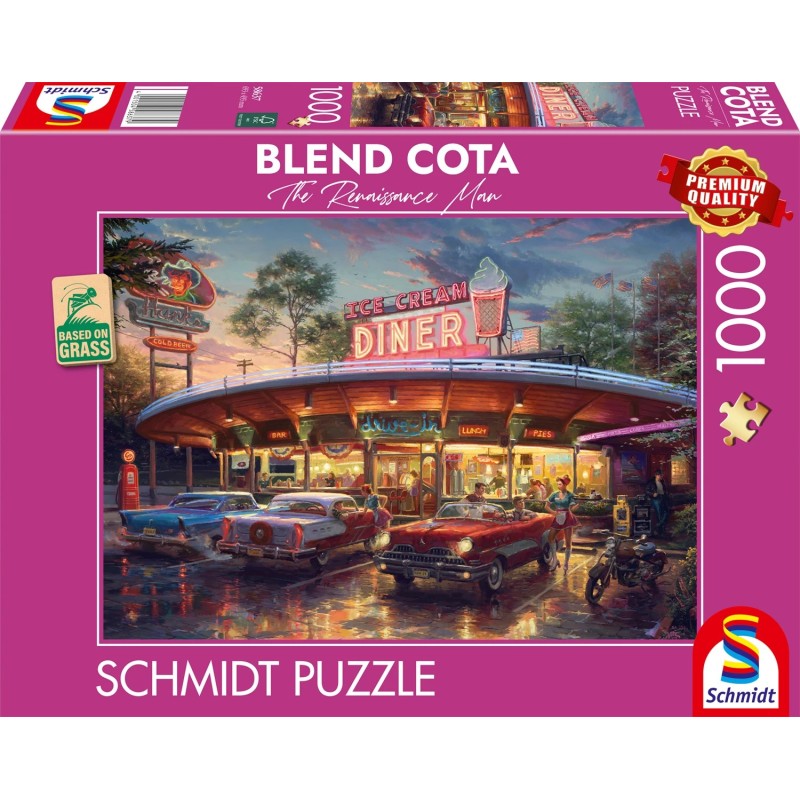 Schmidt Puzzle - Blend Cota, American Diner (1000)