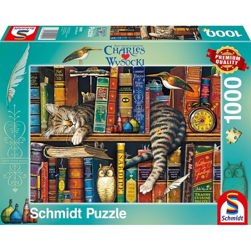 Schmidt Puzzle - Charles Wysocki, Frederick, der Literat (1000)