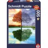 Schmidt Puzzle - Der Jahreszeiten-Baum (500)