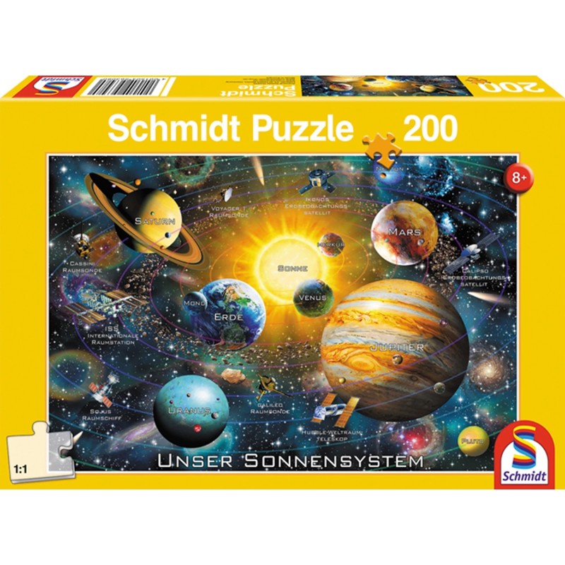 Schmidt Puzzle - Unser Sonnensystem (200)