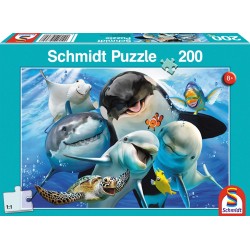 Schmidt Puzzle - Unterwasserfreunde (200)
