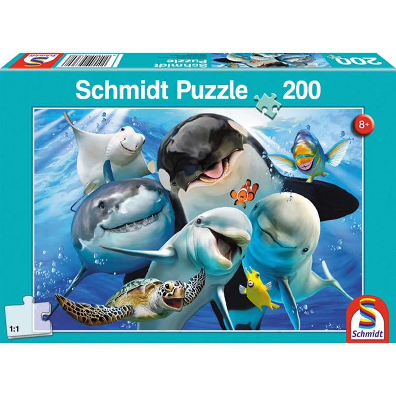 Schmidt Puzzle - Unterwasserfreunde (200)