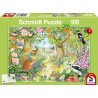 Schmidt Puzzle - Tiere im Wald (100)