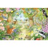 Schmidt Puzzle - Tiere im Wald (100)