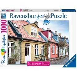 Ravensburger Puzzle Highlights - Häuser in Aarhus, Dänemark