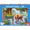 Schmidt Puzzle - Pferde am Bach (150)