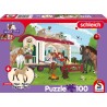 Schmidt Puzzle - Horse Club, Hannoveraner Fohlen, Falbe (100)