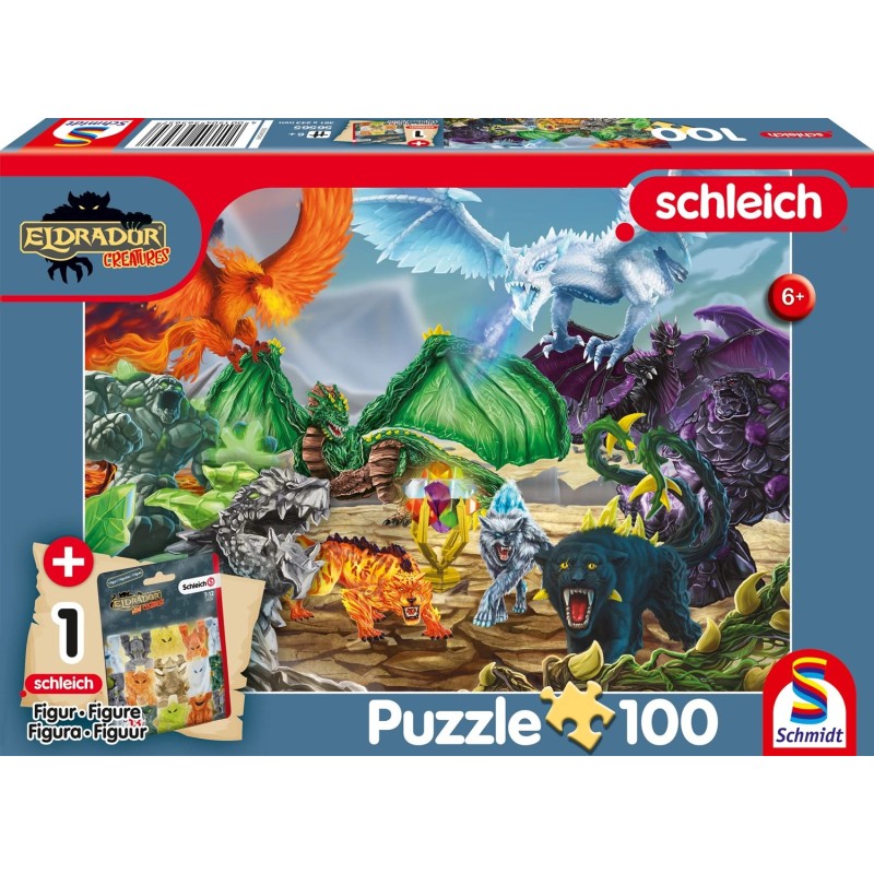 Schmidt Puzzle - ELDRADOR, Kampf um den Superkristall mit Add-on (100)