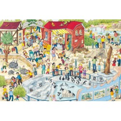 Schmidt Puzzle - Spass im Zoo (3x48)