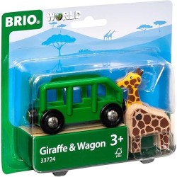 BRIO World - Giraffenwagen