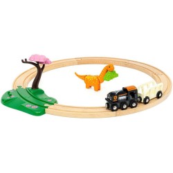 BRIO World - Dinosaurier Bahn Set