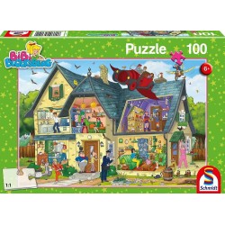 Schmidt Puzzle - Bibi Blocksberg, Bei Blocksbergs ist was los! (100)