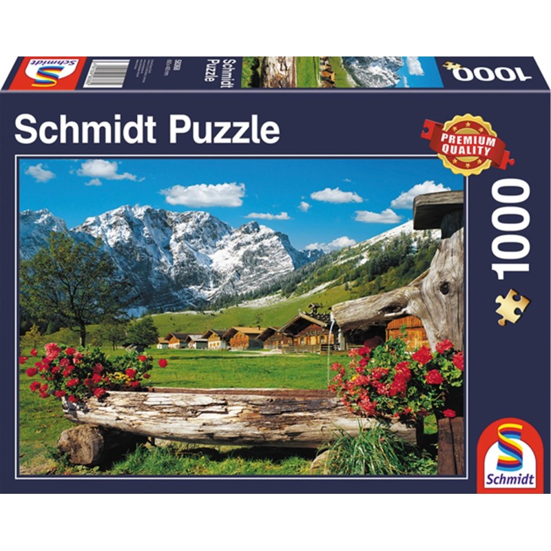 Schmidt Puzzle - Blick ins Bergidyll (1000)