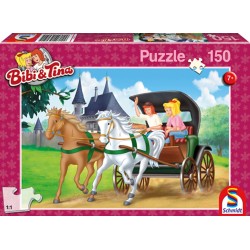 Schmidt Puzzle - Bibi & Tina, Kutschfahrt (150)