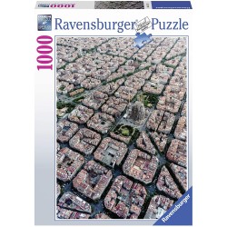 Ravensburger Puzzle - Barcelona von Oben