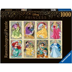 Disney Princess Puzzle - Nouveau Art Prinzessinnen