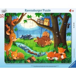 Ravensburger Puzzle - Wenn kleine Tiere schlafen gehen (35)