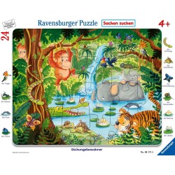 Ravensburger Puzzle - Dschungelbewohner (24)