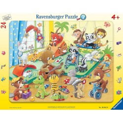 Ravensburger Puzzle - Im Tierkindergarten (24)