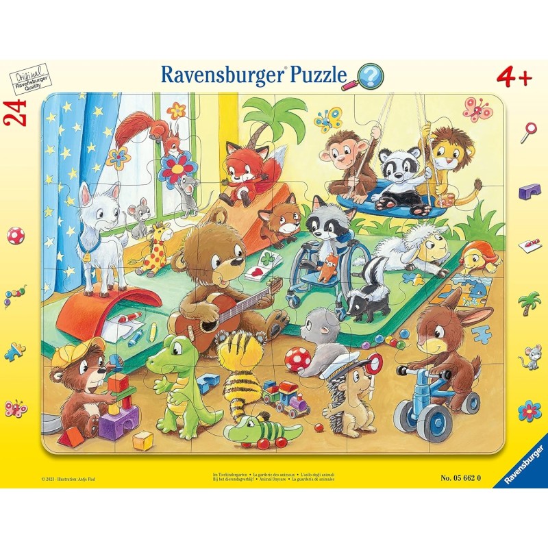 Ravensburger Puzzle - Im Tierkindergarten (24)