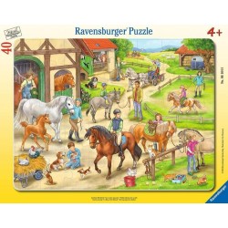Ravensburger Puzzle - Auf dem Pferdehof (40)