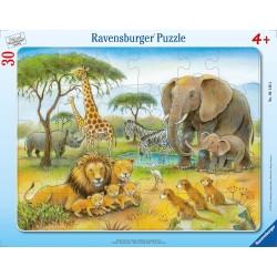 Ravensburger Puzzle - Afrikas Tierwelt (30)