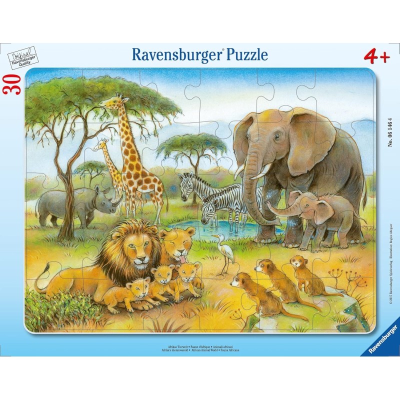 Ravensburger Puzzle - Afrikas Tierwelt (30)