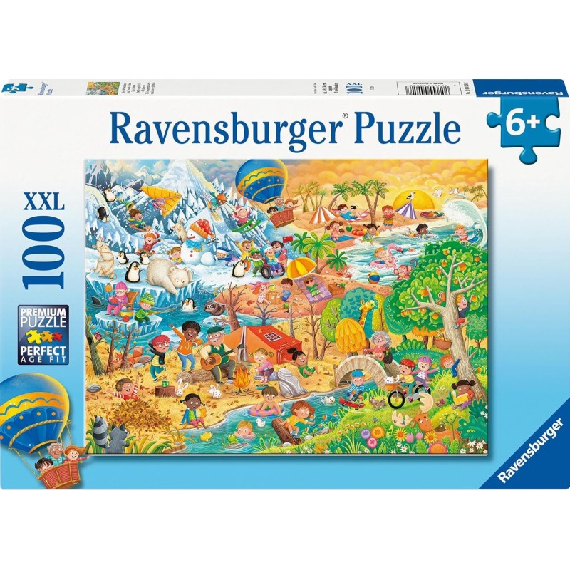 Ravensburger Puzzle - Die 4 Jahreszeiten (100)