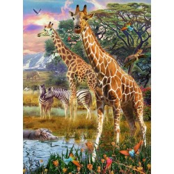 Ravensburger Puzzle - Bunte Savanne (150)
