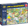 Jan van Haasteren - Camping im Wald