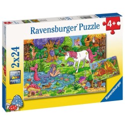 Ravensburger Puzzle - Magischer Wald (2x24)