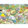 Jan van Haasteren - Camping im Wald