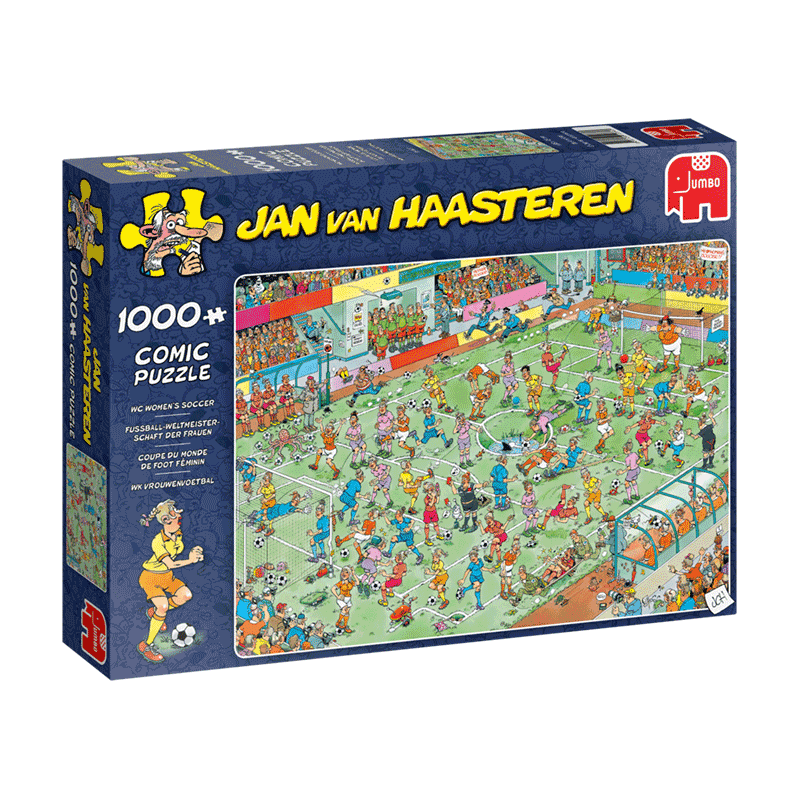 Jan van Haasteren - Fußball-Weltmeisterschaft der Frauen