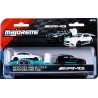 majorette - Mercedes-AMG Deluxe Trailer (Mercedes-AMG GLC 63 S + A 35 & Anhänger)
