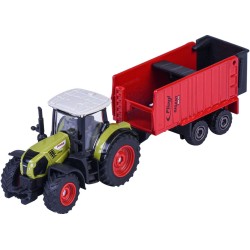 majorette - Farm Trailer (Claas Arion 660 + Fliegl ASW 271) Q01