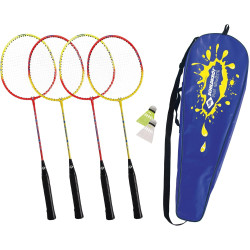 Schildkröt - Federball Set 4 Spieler