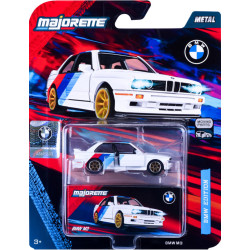 majorette - BMW Edition (BMW M3: Motorhaube weiss mit 1 Streifen)