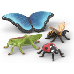Schleich WILD LIFE 42741 Insekten Entdecker Set