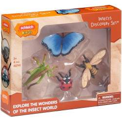 Schleich WILD LIFE 42741 Insekten Entdecker Set
