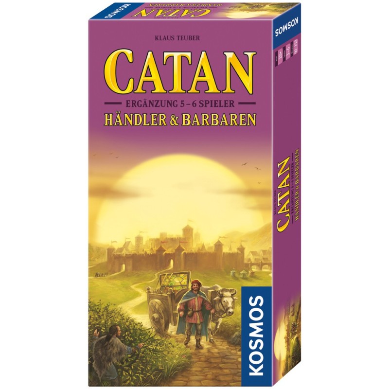 CATAN - Ergänzung 5 - 6 Spieler - Händler & Barbaren