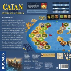 CATAN - Erweiterung - Entdecker & Piraten