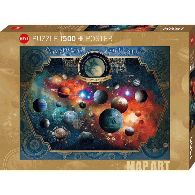 HEYE - Map Art, Space World