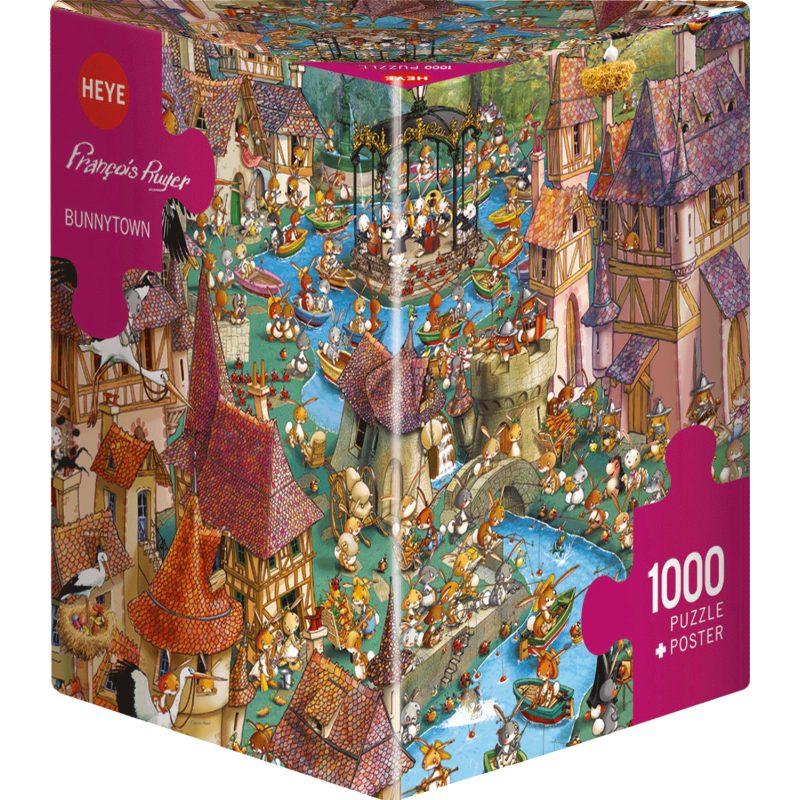 HEYE Puzzle 1000 - Bunnytown