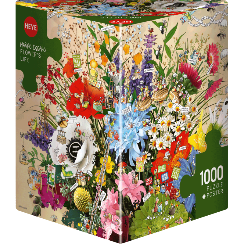 HEYE Puzzle 1000 - Flower's Life