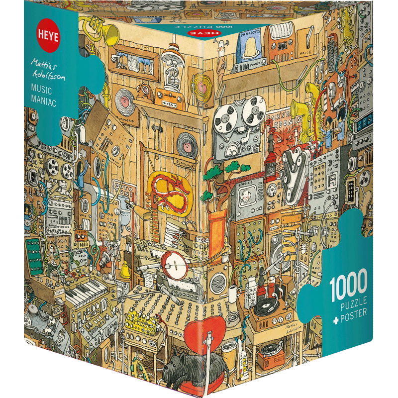 HEYE Puzzle 1000 - Music Maniac HEYE Puzzle 1000 - Music Maniac