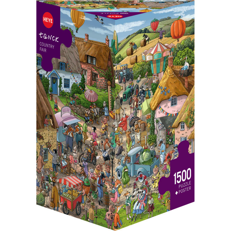 HEYE Puzzle 1500 - Country Fair