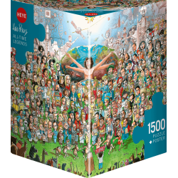 HEYE Puzzle 1500 - All-Time Legends